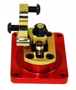 Qwik Stik Shifter, TR6060, Camaro Up to 2015, 1" Left, Straight Up - 0.500" Bwd, No Stops
